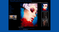 Desktop Screenshot of heathyrrekautzcouture.com